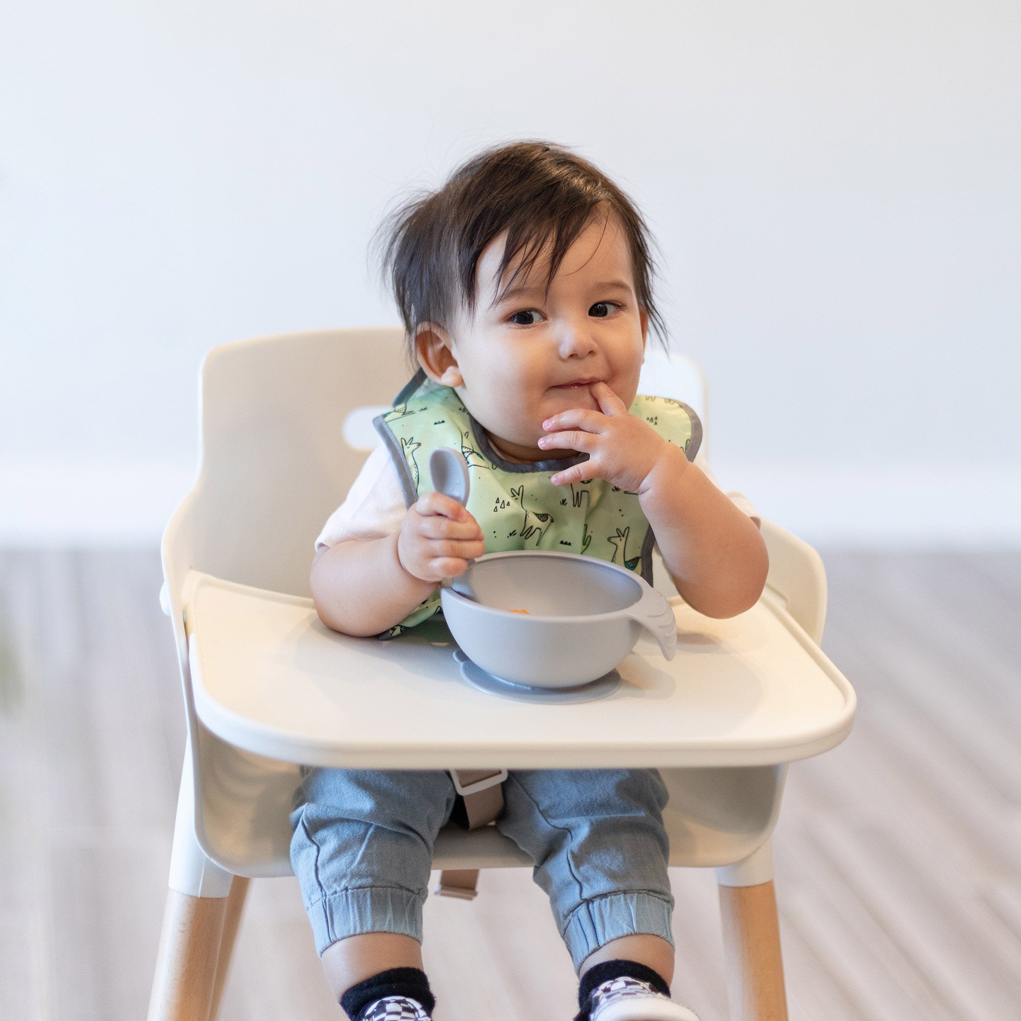 Bumkins Silicone First Feeding Set - Various Colours