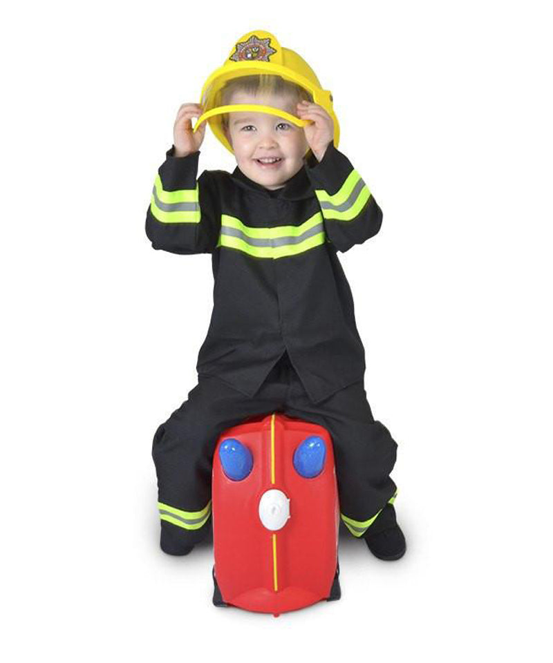 Trunki Ride On Suitcase Frank Fire Truck