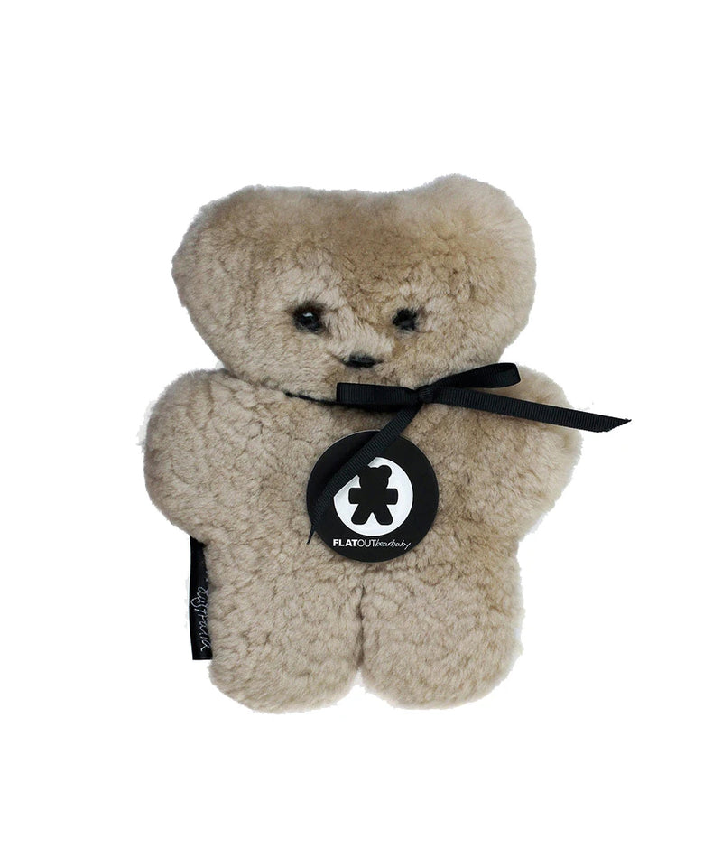 FLATOUT Sheepskin BearBaby Latte – Swaddle Shop - Main Image