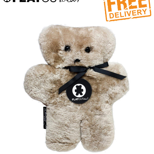 Sheepskin sale teddy bear