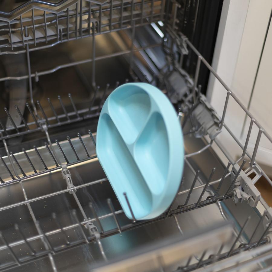 Bumkins Silicone Grip Dish + Chewtensils® Set - Various Colours