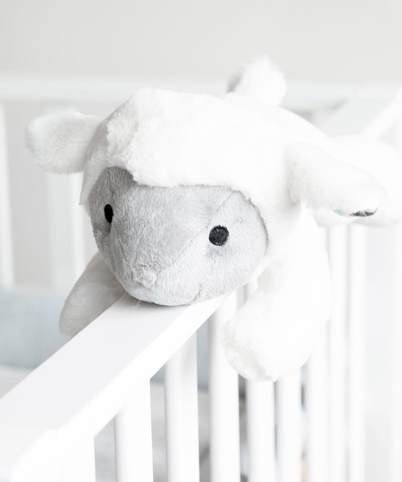 Zazu Plush Toy Comforter with Heartbeat Sound - Liz the Lamb