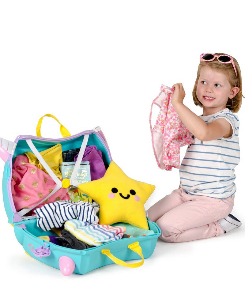 Trunki Ride-On Suitcase - Una Unicorn