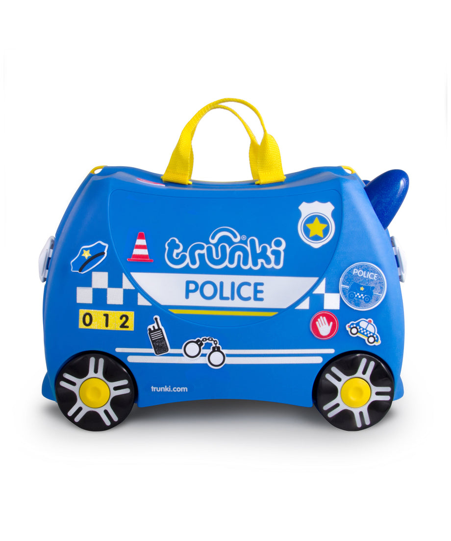 Trunki Ride-On Suitcase - Percy Police Car