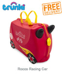 Trunki Ride-On Suitcase - Rocco Race Car