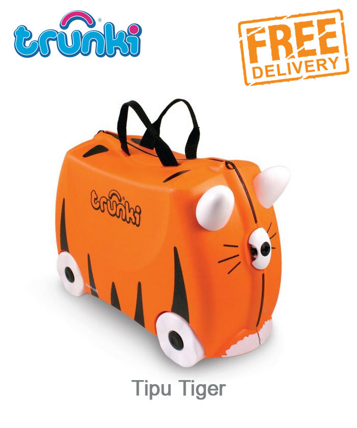 Trunki Ride-On Suitcase - Tipu Tiger