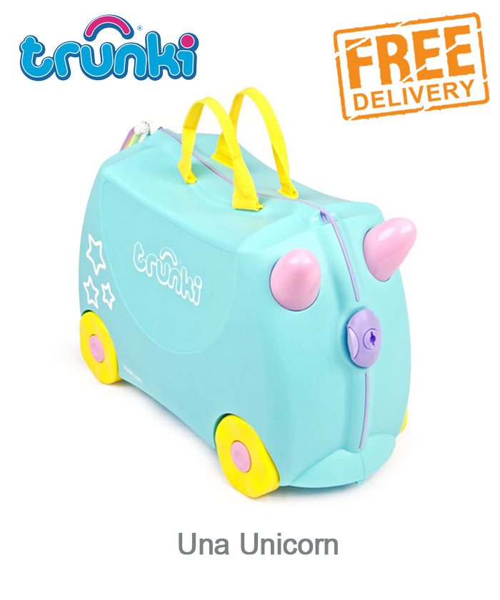 Trunki Ride-On Suitcase - Una Unicorn