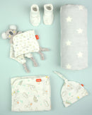 Weegoamigo Jersey Newborn Baby Essentials + Fleece Blanket Gift Set- Kai the Koala