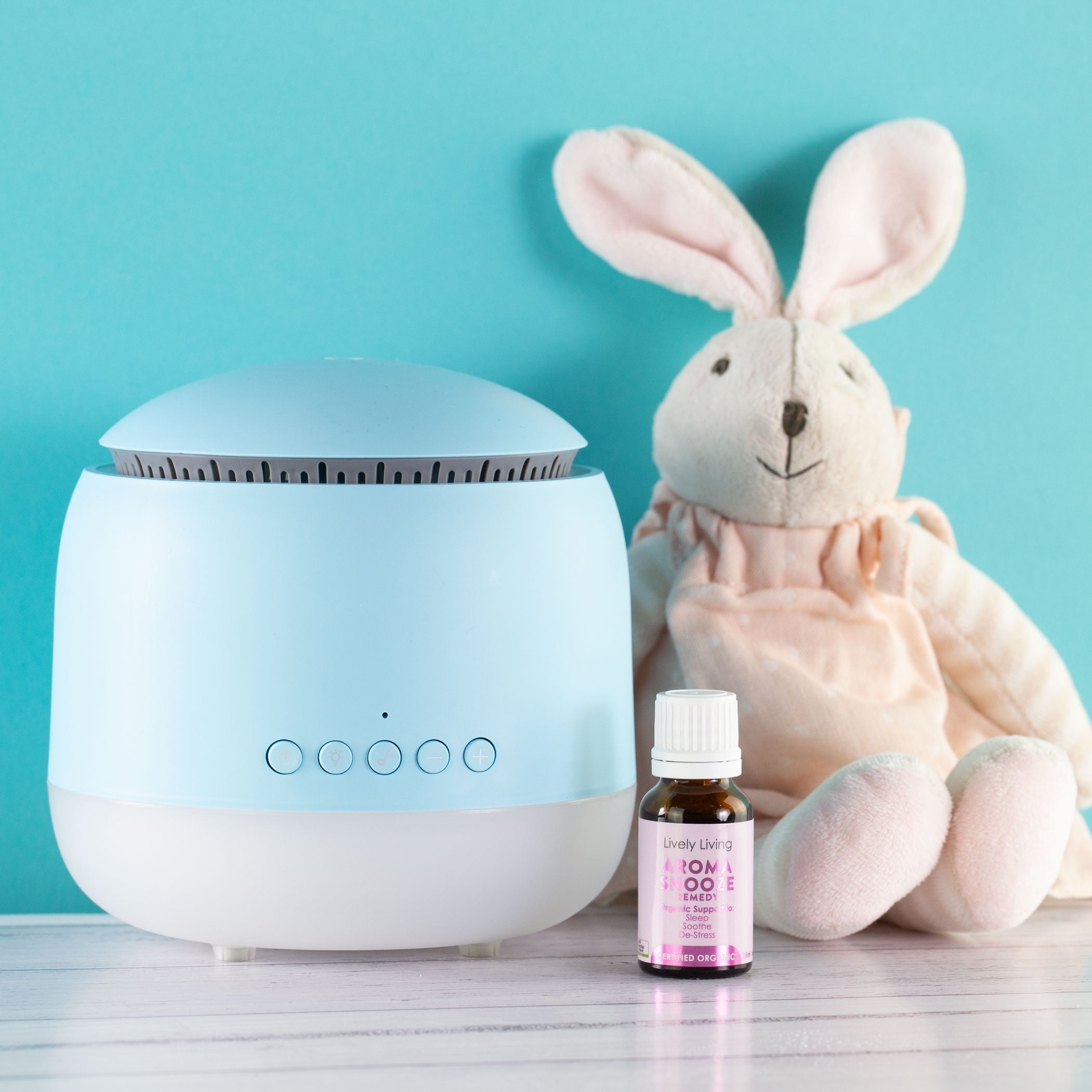 Aroma Snooze Sleep Aid Vaporiser + Free Aroma Snooze Oil by Lively Living