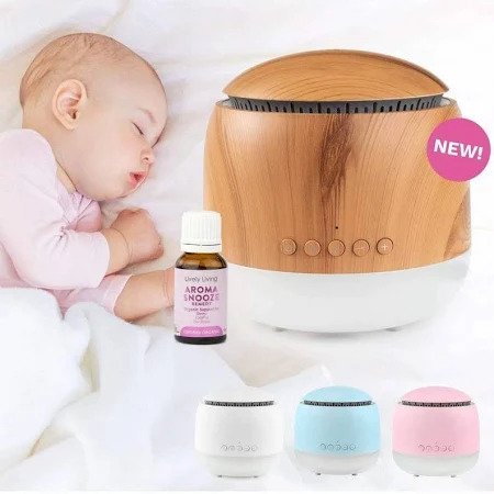 Aroma Snooze Sleep Aid Vaporiser + Free Aroma Snooze Oil by Lively Living