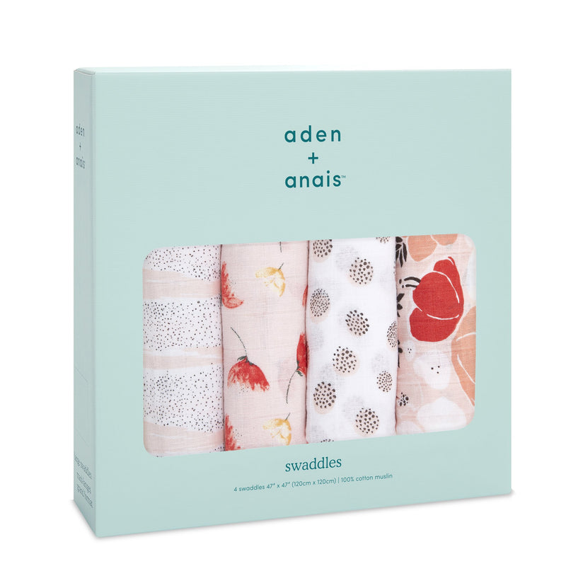 Aden + Anais Classic Swaddles 4 Pack - picked for you