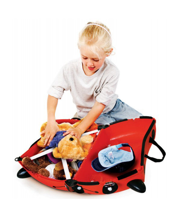 Trunki Ride-On Suitcase - Harley Ladybug