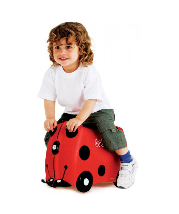 Trunki Ride-On Suitcase - Harley Ladybug