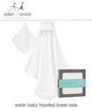 Aden + Anais Hooded Towel and Washcloth Set - Various Prints